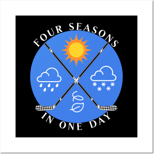 Four Seasons in One Day (golf) Posters and Art